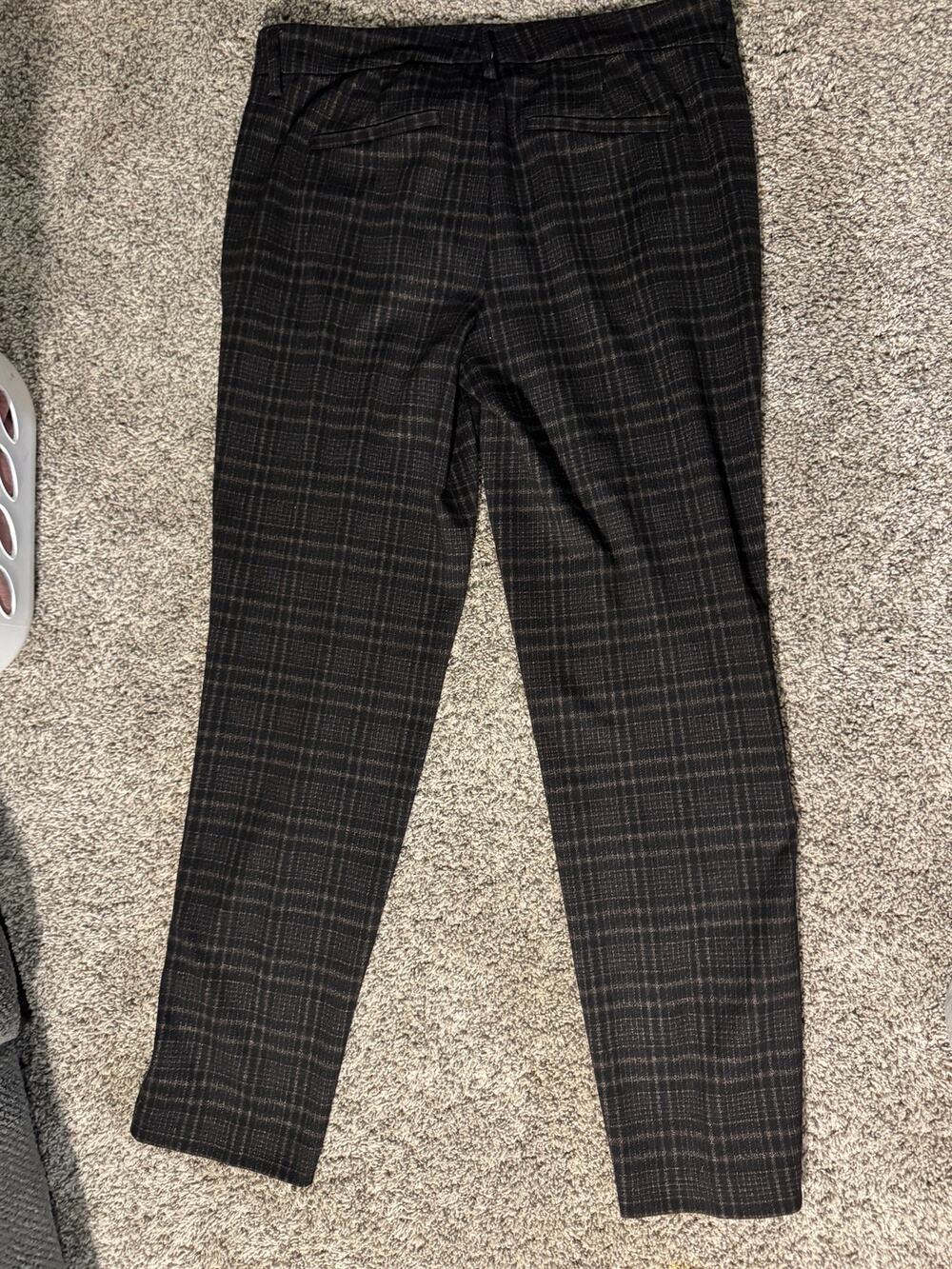 Liverpool Los Angeles Plaid Check Dress Pants Size 4/27